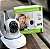 Câmera Ip Sem Fio 360° 3 Antenas Hd Wifi Visão Noturna - Ip camera onvif p2p hd - Imagem 1