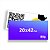 Folheto 20x42 cm - 80 g/m² - Imagem 2