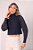 Blusa Feminina Com Manga De Tricot - Imagem 3