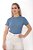 Blusa Feminina Canelada Gola Baixa - Imagem 12