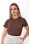 Blusa Feminina Canelada Gola Baixa - Imagem 4