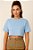 Cropped Feminino Gola Media Malha Menegotti Linha Premium - Imagem 5