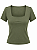 Blusa Poliamida Decote Quadrado - Imagem 2