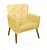 Poltrona Ana Suede Amarelo - Imagem 3