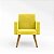 Poltrona Nina Suede Amarelo - Imagem 3