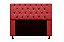 Cabeceira Mirage 90 CM Suede Vermelho - Imagem 1