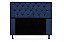 Cabeceira Mirage 195 CM Suede Azul Marinho - Imagem 1