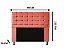 Cabeceira Copenhague 90 CM Suede Vermelho - Imagem 2