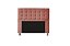 Cabeceira Copenhague 100 CM Suede Vermelho - Imagem 1