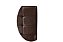 Cabeceira Copenhague 195 CM Suede Marrom - Imagem 3