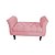 Divã Recamier Barcelona - 90cm Suede - Rosa - Imagem 1