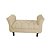 Divã Recamier Barcelona - 90cm Suede - Bege - Imagem 1
