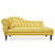Recamier Divã Juliana 160cm com Strass - Direita Suede - Imagem 2