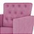 Kit 2 Poltronas Nina com Capitone - Rosa - Imagem 3