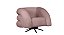 Poltrona Micheli 94cm Base Reclinável Veludo - Imagem 9