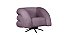 Poltrona Micheli 94cm Base Reclinável Veludo - Imagem 10