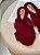Pantufa Lis | Teddy bordo - Imagem 2