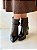 Bota Lorena | Couro preto - Imagem 2