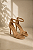 Salto Gisele | Couro nude salto fino - Imagem 1