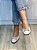 Sapatilha Alice | Couro Off white laço - Imagem 3