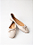 Sapatilha Alice | Couro Off white laço - Imagem 1
