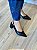 Salto scarpin Elise | Couro slingback preto - Imagem 4