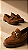 Mocassim Analu | tratorado croco caramelo - Imagem 1