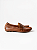 Mocassim Antonella | Penny loafer em couro cappuccino - Imagem 2