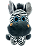 Zebra 23 cm - Imagem 1