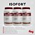 Isofort Whey Protein Isolado Premium Vitafor 900g Neutro - Imagem 3