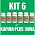 KIT 6 Kapina Plus 60ml - Rawell Química - Imagem 1