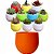 Vaso Big Ball Laranja - Terral - Imagem 2