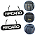 Emblema Recaro Banco Do Gol Quadrado Escort Santana Parati - Imagem 9