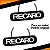Emblema Recaro Banco Do Gol Quadrado Escort Santana Parati - Imagem 3