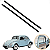 Pestana Interna da porta do Fusca 1967 á 1996 modelos Itamar Com Veludo evite riscar seu vidro. - Imagem 1