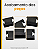 Kit 3 Presilha da grelha churrasqueira Vw Gol Gti Gts Quadrado Parati Santana - Imagem 5