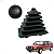 Bola Bolinha Coifa Cambio Manopla Gol Gts/gti 1987 A 1994 - Imagem 1