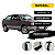 Puxador Porta Direito Preto Gol Gti Gl Gls Quadrado 85/94 - Imagem 9