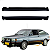 Spoiler Lateral Gol Parati Voyage Saveiro Gls Gl Gts Gti- Preto - Imagem 1