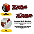 Adesivo Emblema Lateral Turbo do Fiat Uno Turbo 1,4 94 à 96-Vermelho - Imagem 3