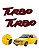Adesivo Emblema Lateral Turbo do Fiat Uno Turbo 1,4 94 à 96-Vermelho - Imagem 1