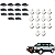 Kit Presilha Da Ombreira Porta Malas Gol Gti Gts Gl 87 A 94 - Imagem 1