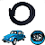 Guarnição Guarda Po Curva Larga Motor Fusca - Imagem 1