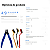 Kit de Manutenção para Impressora 3D: Alicate de Corte de Precisão + 3 Escovas de Limpeza - Imagem 6
