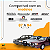Manopla Reclinar Banco Recaro Gti Gts Gsi Escort + Trava Par/Preto - Imagem 3