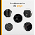 Difusor Ar Painel Gol Gts Gti Quadrado Parati Voyage Saveiro - Imagem 6