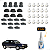 Kit Presilhas Forro Gol Gti/gts,voyage,sport,saveiro,parati - Imagem 1