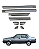 Jogo De Friso Lateral Voyage Gl 4p 94 A 95 - Imagem 1