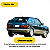 Parachoque Traseiro Vw Gol 87/96 1 Linha-Cinza Claro - Imagem 4