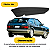 Parachoque Traseiro Vw Gol 87/96 1 Linha-Cinza Escuro - Imagem 4